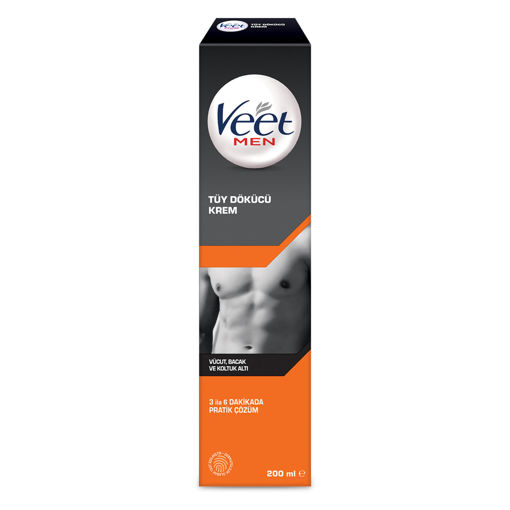 Veet Men Erkek Tüy Dökücü Krem 200 Ml nin resmi