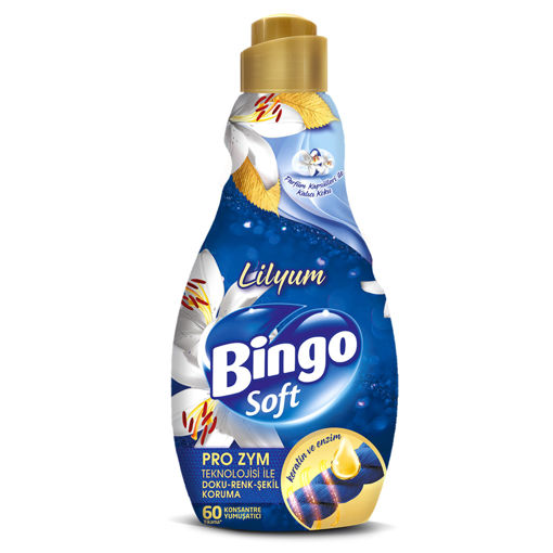 Bingo Soft Konsantre Yumuşatıcı Lilyum 1440 Ml nin resmi