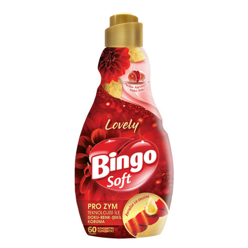 Bingo Soft Konsantre Yumuşatıcı 1440 Ml Lovely nin resmi