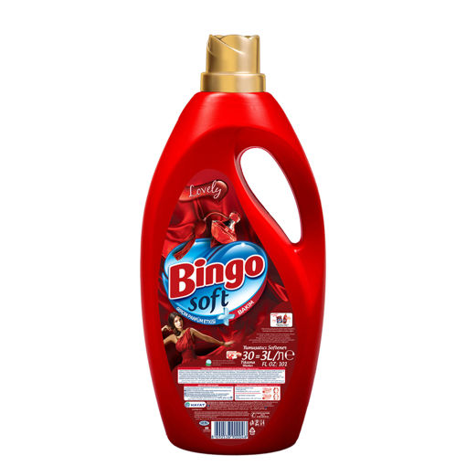 Bingo Soft Yumuşatıcı Lovely 3Lt nin resmi