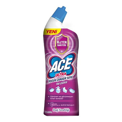 Ace Ultra Kıvamlı Çamaşır Suyu Dağ Ferahlığı 750 Ml nin resmi