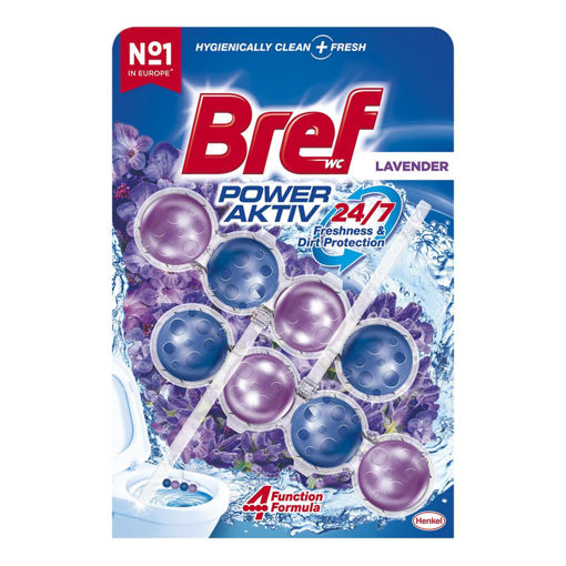 Bref Power Aktiv Wc Blok Lavanta 2 x 50 Gr nin resmi
