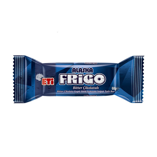 Eti Alaska Frigo Bitter Çikolata Bar 60 Gr nin resmi