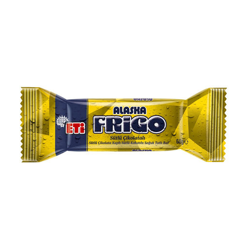 Eti Alaska Frigo Sütlü Çikolata Bar 60 Gr nin resmi
