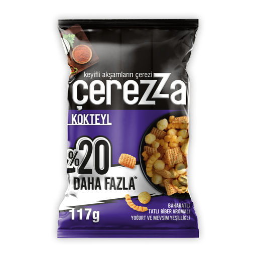 Çerezza Kokteyl Süper Boy 121gr nin resmi