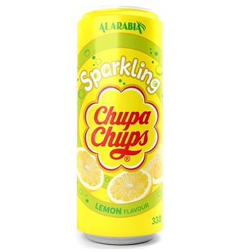 Chupa Chups Sparkling Limon Aromalı Gazlı İçecek 330 Ml nin resmi