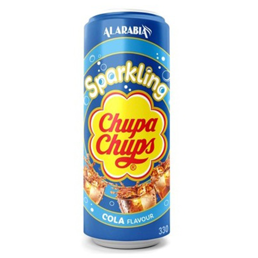 Chupa Chups Sparkling Kola Aromalı Gazlı İçecek 330 Ml nin resmi
