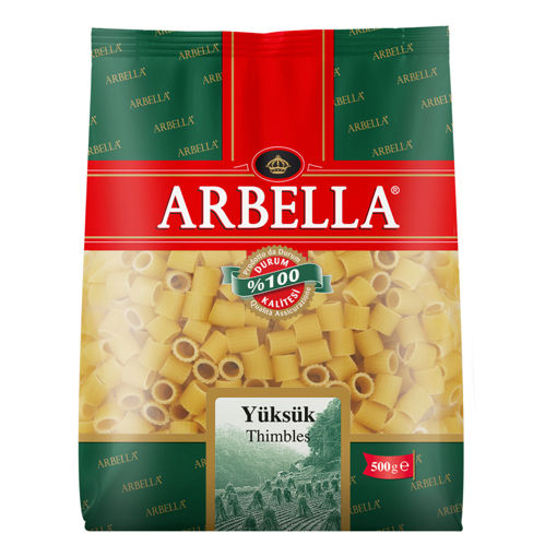 Arbella Yüksük Makarna 500 Gr nin resmi