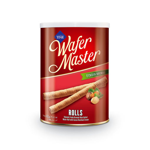 Cizmeci Time Wafer Teneke Findikli 400gr nin resmi