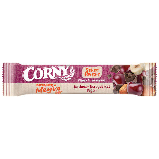 Corny Kuruyemiş Meyve Bar Vişne Kakao 35 Gr nin resmi