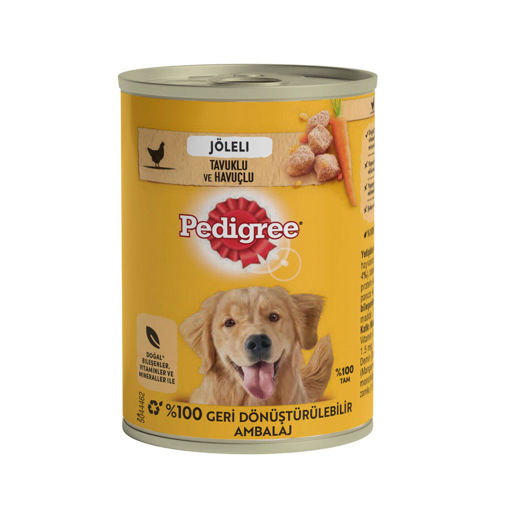 Pedigree Tavuklu Konserve Yaş Mama 400 Gr nin resmi