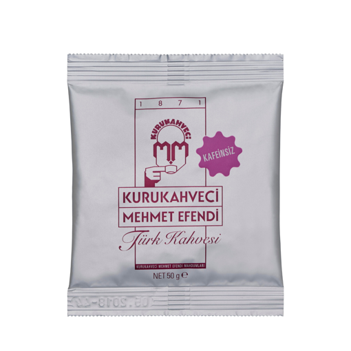 Kurukahveci Mehmet Efendi Kahve Kafeinsiz 50gr nin resmi