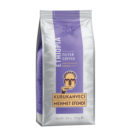Mehmet Efendi Ethiopian Filtre Kahve 250gr nin resmi