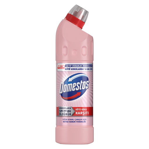 Domestos Yoğun Kıvamlı Çamaşır Suyu Beyaz Sabun Ferahlığı 750 Ml nin resmi
