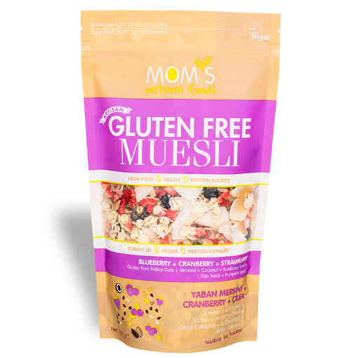 Mom's Glutensiz Müsli 300 Gr nin resmi