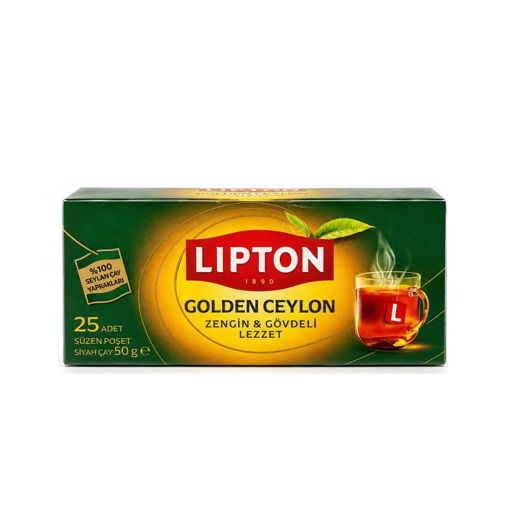 Lipton Bardak 50gr Golden Ceylon 25 'Li nin resmi
