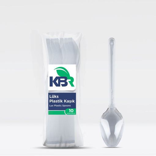 Kbr Plastik Kaşık 10'Lu nin resmi