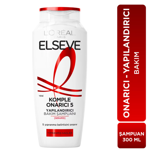 Elseve Şampuan Komple Onarıcı Yapılandırıcı 300 Ml nin resmi