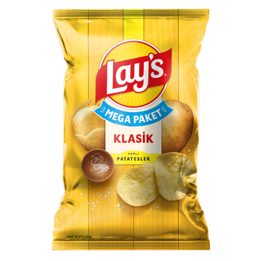 Lays Mega Klasik Cips 191 Gr nin resmi