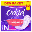 Orkid Yaprak Pamuksu Günlük Ped Deo Fresh 80 Adet Dev Ekonomi Paketi nin resmi