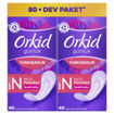Orkid Yaprak Pamuksu Günlük Ped Deo Fresh 80 Adet Dev Ekonomi Paketi nin resmi