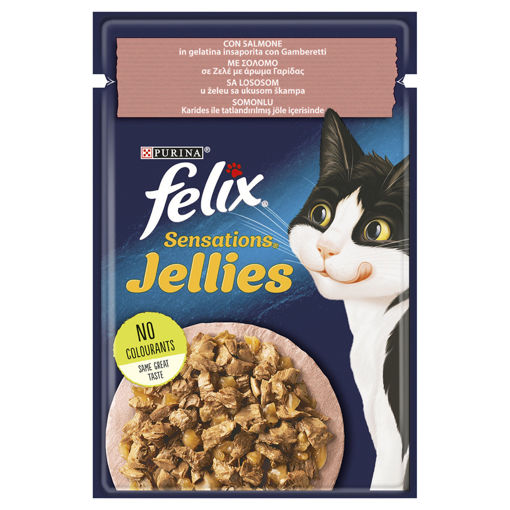 Felix Sensations Somonlu Ve Karidesli 85gr nin resmi