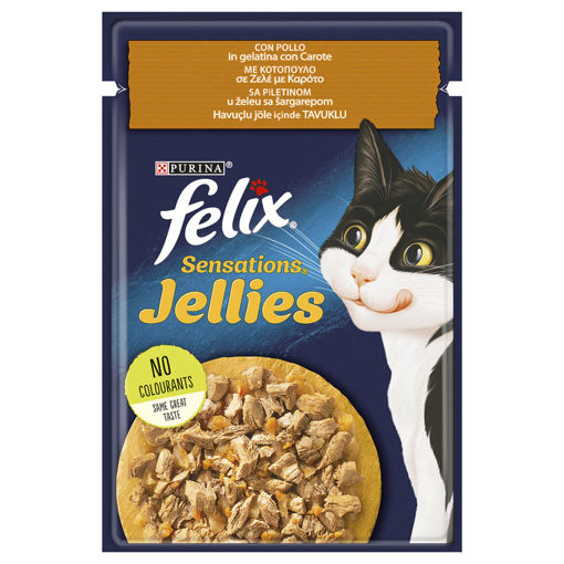 Felix Sensation Tavuklu Havuçlu 85 Gr nin resmi