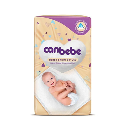 Canbebe Bebek Bakım Örtüsü 10 Adet nin resmi