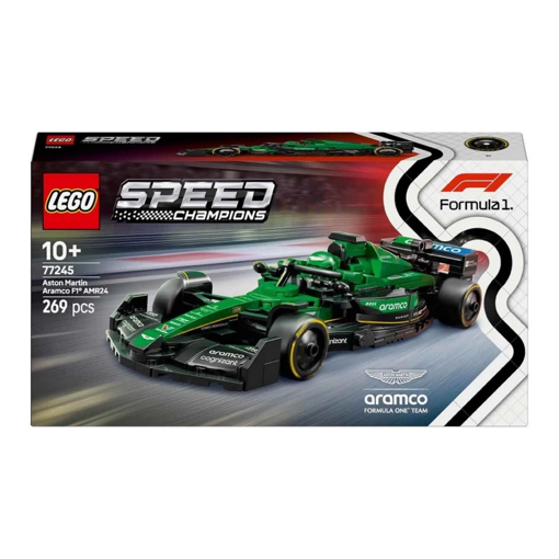 LEGO Speed Champions Aston Martin Aramco F1 AMR24 Yarış Arabası nin resmi
