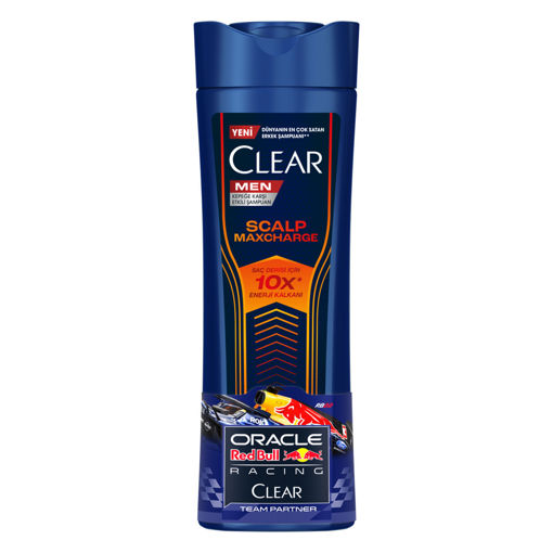Clear Men Kepeğe Karşı Etkili Şampuan Scalp Maxcharge 330 ml nin resmi