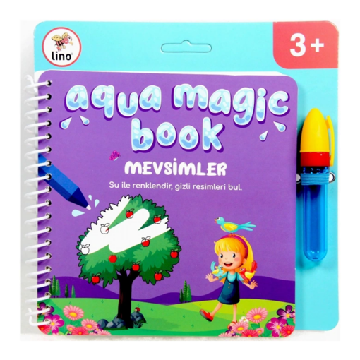 Aqua Magic Mevsimler Sihirli Boyama Kitabı nin resmi