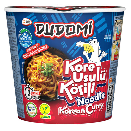 Dudomi Bardak Noodle Körili 60GR nin resmi