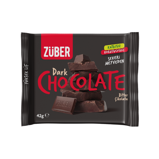 Züber Bitter Çikolata 42 Gr nin resmi
