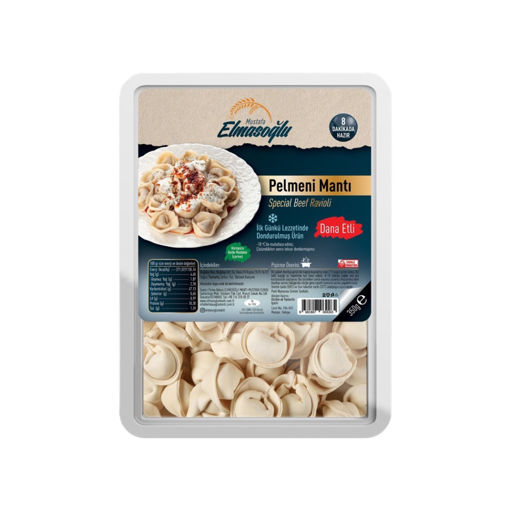Elmasoğlu Pelmeni Mantı Dana Etli 350 Gr nin resmi