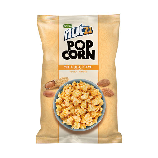 Peyman Nutzz Popcorn Fıstık - Badem 85 Gr nin resmi