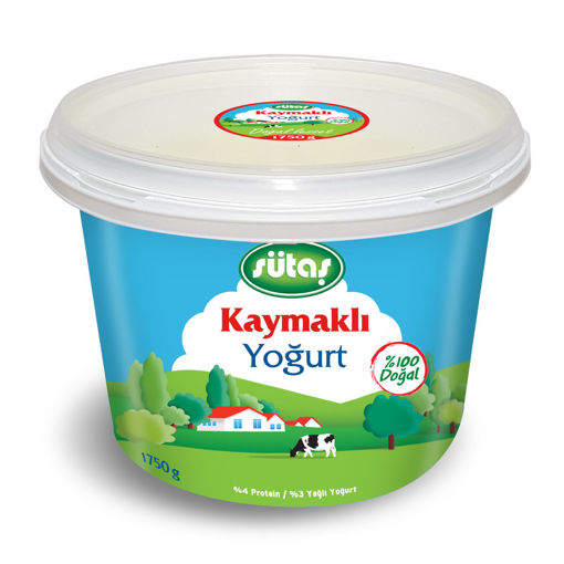 Sütaş Kaymaklı Yoğurt 1750 Gr nin resmi
