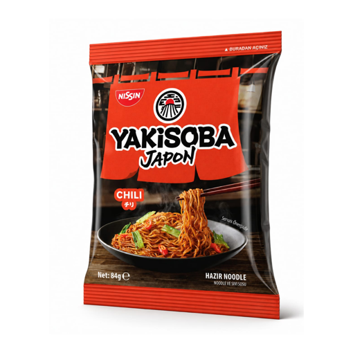Yakisoba Noodle Chili Sos 84 Gr nin resmi