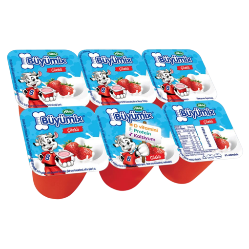 Sütaş Büyümix Çilekli 6x40 Gr nin resmi