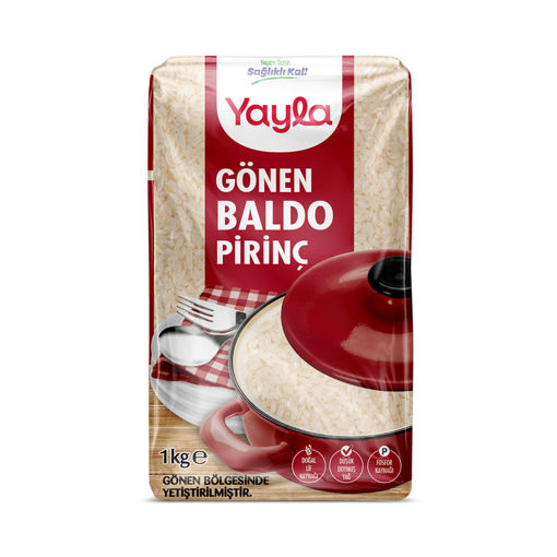 Yayla Baldo Pirinç 1 Kg nin resmi