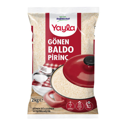 Yayla Baldo Pirinç 2 Kg nin resmi