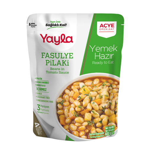 Yayla Fasulye Pilaki 400 Gr nin resmi