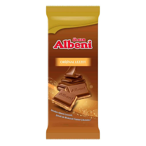 Ülker Albeni Karamel Tablet 86 gr nin resmi