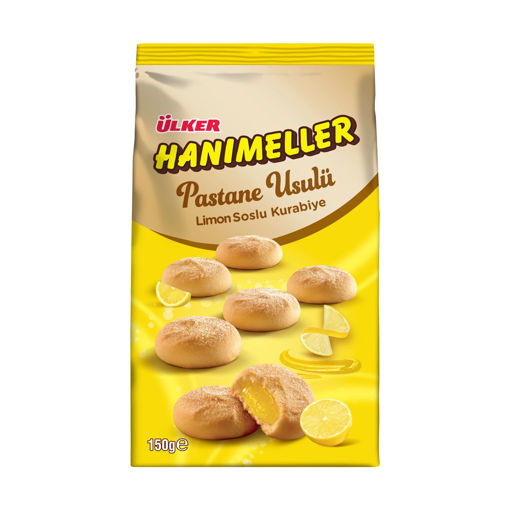 Ülker Hanımeller Limon Soslu Kurabiye 150 gr nin resmi