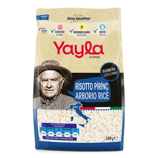 Yayla Gurme Risotto Pirinç 500 Gr nin resmi