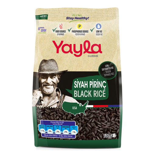 Yayla Gurme Siyah Pirinç 500 Gr nin resmi