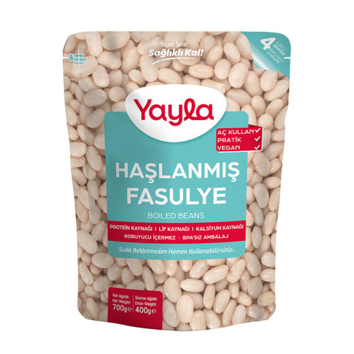 Yayla Haşlanmış Fasulye 700gr nin resmi