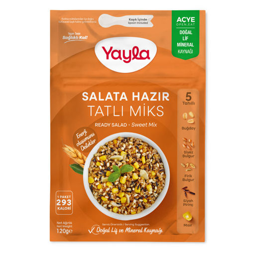 Yayla Salata Hazır Tatlı Miks 120 Gr nin resmi