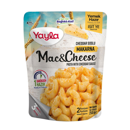 Yayla Mac&Cheese Makarna 250 Gr nin resmi
