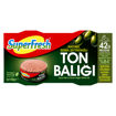 Superfresh Zeytinyağlı Ton Balığı 2x140 Gr nin resmi