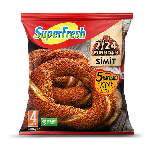 Superfresh 7/24 Fırından Simit 400 Gr nin resmi